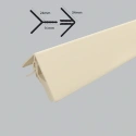 Profex 2-delig Hoekprofiel creme
