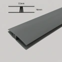 Profex 2-delig Verbindingsprofiel donkergrijs