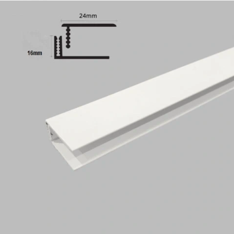 Profex 2-delig Eindprofiel wit