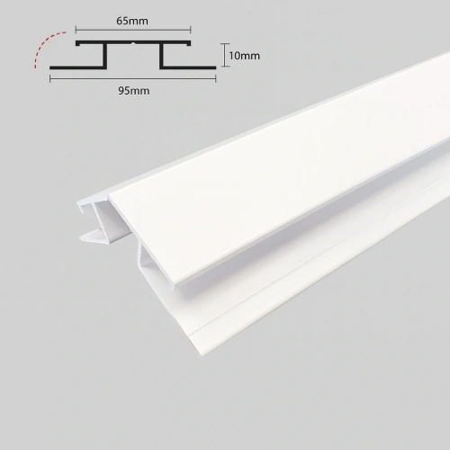 Duafort Vouwhoekprofiel wit