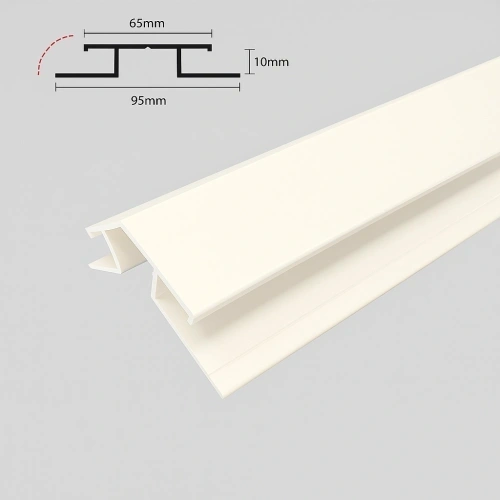 Duafort Vouwhoekprofiel cremewit