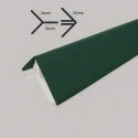 Duafort 2-delig Hoekprofiel donkergroen