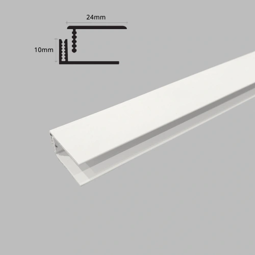 Duafort 2-delig Eindprofiel wit