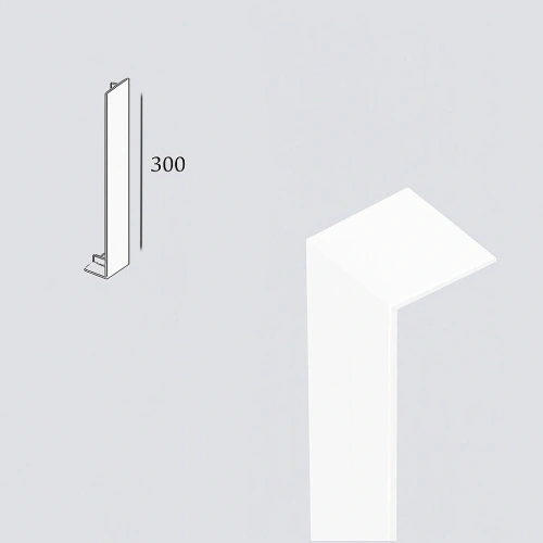 Profex verbinding 300 mm wit