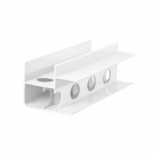 Excellent Panel hoekverbinding 175/175 mm wit groot