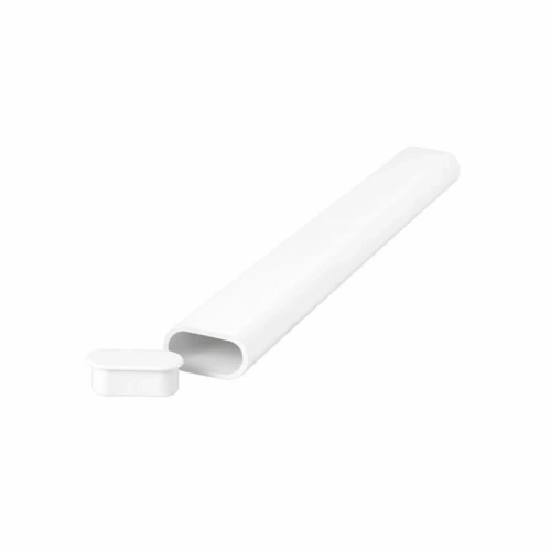 Combiboard ovaalprofiel 70x35 mm wit