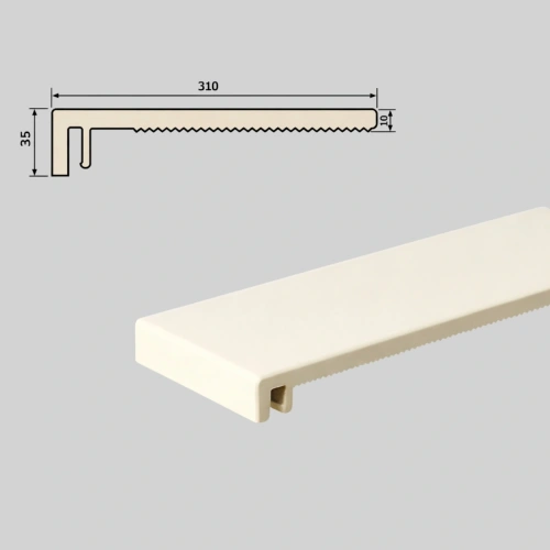 Profex Boeideel 310 mm cremewit